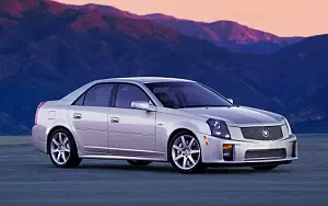 Обои автомобили Cadillac CTS-V - 2004