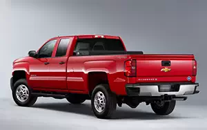 Обои автомобили Chevrolet Silverado 2500 HD Bi Fuel Double Cab - 2014