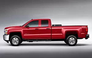 Обои автомобили Chevrolet Silverado 2500 HD Bi Fuel Double Cab - 2014