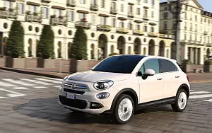 Обои автомобили Fiat 500X Lounge - 2009