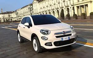 Обои автомобили Fiat 500X Lounge - 2009