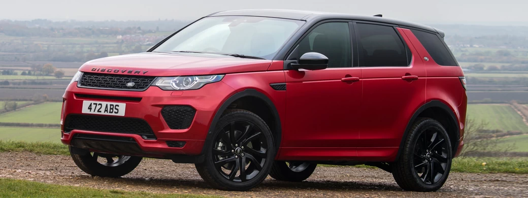 Обои автомобили Land Rover Discovery Sport HSE Si4 Dynamic Lux UK-spec - 2017 - Car wallpapers
