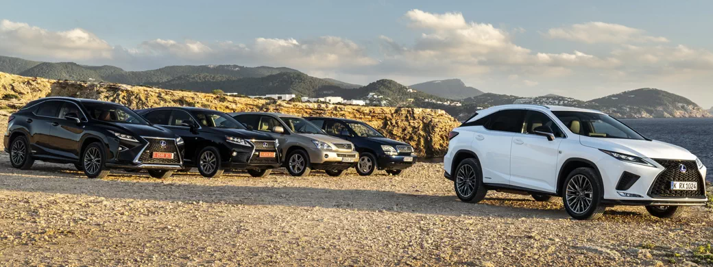   Lexus RX Historic model range - 2019 - Car wallpapers