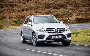 Обои автомобили Mercedes-Benz GLE 500 e 4MATIC AMG Line UK-spec - 2015