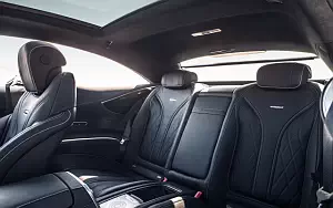 Обои автомобили Mercedes-Benz S63 AMG Coupe UK-spec - 2014