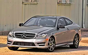   Mercedes-Benz C250 Coupe Sport US-spec - 2013