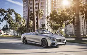   Mercedes-AMG S 63 4MATIC+ Cabriolet US-spec - 2018