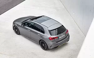 Обои автомобили Mercedes-Benz A-class AMG Line Edition - 2018