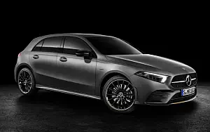 Обои автомобили Mercedes-Benz A-class AMG Line Edition - 2018