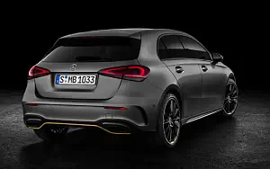 Обои автомобили Mercedes-Benz A-class AMG Line Edition - 2018
