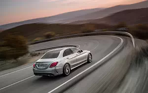 Обои автомобили Mercedes-Benz C250 AMG Line Avantgarde - 2014