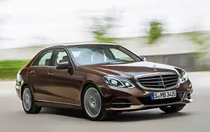 Обои автомобили Mercedes-Benz E300 BlueTEC HYBRID - 2013