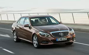 Обои автомобили Mercedes-Benz E300 BlueTEC HYBRID - 2013