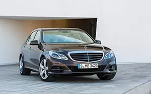 Обои автомобили Mercedes-Benz E300 BlueTEC HYBRID - 2013