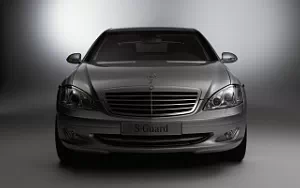 Обои автомобили Mercedes-Benz S600 Guard - 2006
