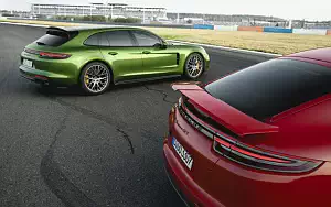 Обои автомобили Porsche Panamera GTS Sport Turismo - 2018