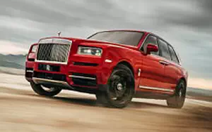 Обои автомобили Rolls-Royce Cullinan - 2018