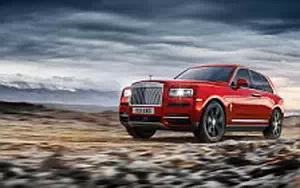 Обои автомобили Rolls-Royce Cullinan - 2018