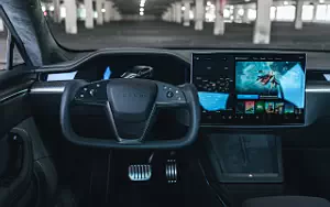 Обои автомобили Tesla Model S Plaid - 2021