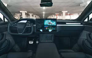 Обои автомобили Tesla Model S Plaid - 2021