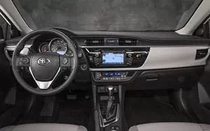 Обои автомобили Toyota Corolla LE Eco US-spec - 2014
