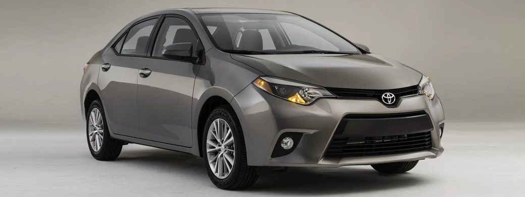 Обои автомобили Toyota Corolla LE Eco US-spec - 2014 - Car wallpapers