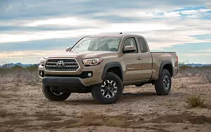 Обои автомобили Toyota Tacoma TRD Off-Road Access Cab - 2015