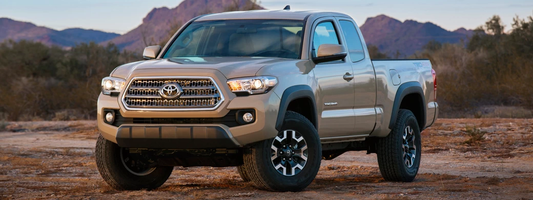 Обои автомобили Toyota Tacoma TRD Off-Road Access Cab - 2015 - Car wallpapers