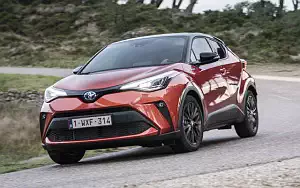 Обои автомобили Toyota C-HR Hybrid (Orange) - 2019