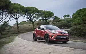 Обои автомобили Toyota C-HR Hybrid (Orange) - 2019