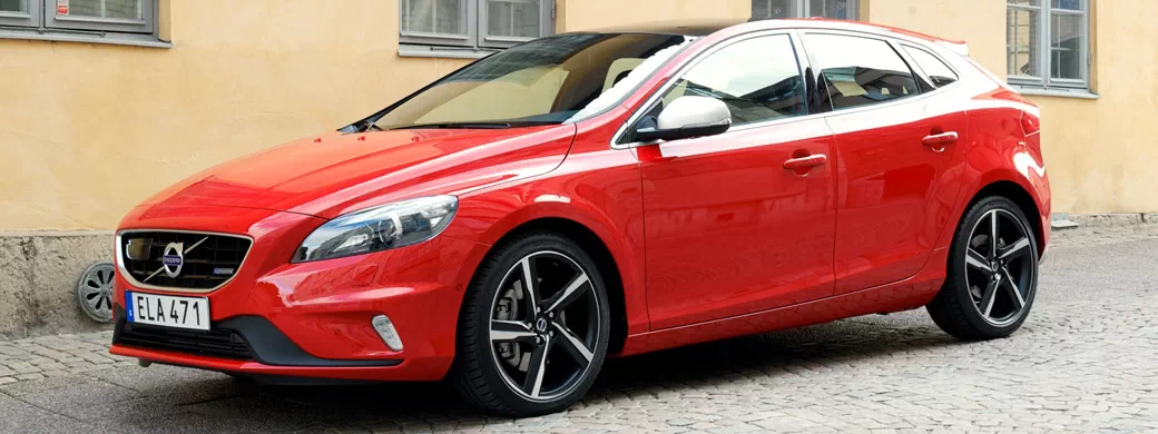 Обои автомобили Volvo V40 T5 R-Design - 2015 - Car wallpapers