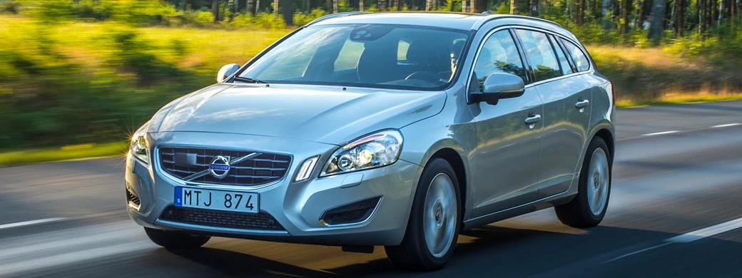 Обои автомобили Volvo V60 T5 - 2013 - Car wallpapers