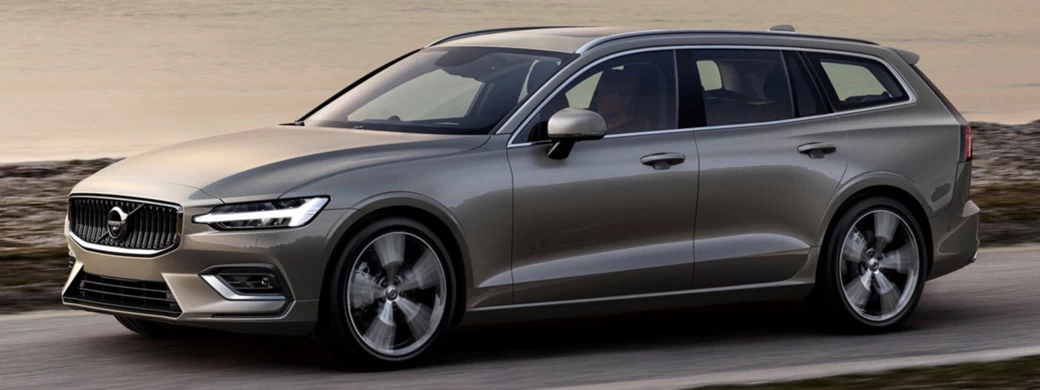 Обои автомобили Volvo V60 T6 AWD Inscription - 2018 - Car wallpapers