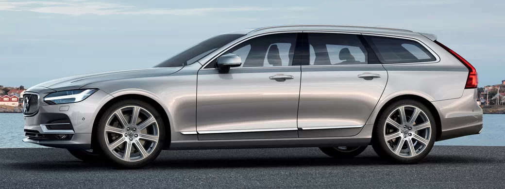 Обои автомобили Volvo V90 T6 Inscription - 2016 - Car wallpapers